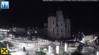 Archiv Foto Webcam Mariazell: Hauptplatz und Basilika 19:00