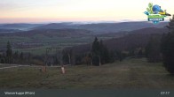 Archiv Foto Webcam Wasserkuppe: Panorama Skigebiet 06:00