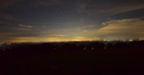 Archived image Webcam Herchenhainer Höhe - Panorama 01:00