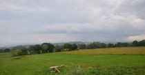 Archived image Webcam Herchenhainer Höhe - Panorama 17:00