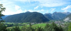 Archiv Foto Webcam Blick auf Nassereith 13:00