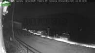 Archiv Foto Webcam Campo Staffi - Blick vom Rifugio Viperella auf das Skigebiet 02:00