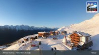 Archiv Foto Webcam Aletsch Arena: Fiescheralp Dorf 02:00