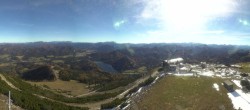 Archived image Webcam Gemeindealpe Mitterbach - View from the summit 11:00