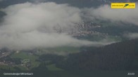 Archiv Foto Webcam Gemeindealpe Mitterbach - Bergstation Gipfelbahn 04:00