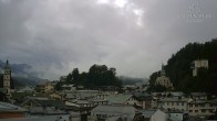 Archiv Foto Webcam Berchtesgaden: Zentrum und Hotel Edelweiss 08:00