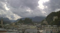 Archiv Foto Webcam Berchtesgaden: Zentrum und Hotel Edelweiss 13:00
