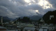 Archiv Foto Webcam Berchtesgaden: Zentrum und Hotel Edelweiss 17:00