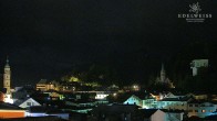 Archiv Foto Webcam Berchtesgaden: Zentrum und Hotel Edelweiss 03:00