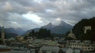 Archiv Foto Webcam Berchtesgaden: Zentrum und Hotel Edelweiss 05:00