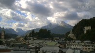 Archiv Foto Webcam Berchtesgaden: Zentrum und Hotel Edelweiss 09:00