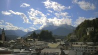 Archiv Foto Webcam Berchtesgaden: Zentrum und Hotel Edelweiss 11:00