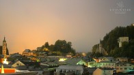 Archiv Foto Webcam Berchtesgaden: Zentrum und Hotel Edelweiss 23:00