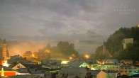 Archiv Foto Webcam Berchtesgaden: Zentrum und Hotel Edelweiss 01:00