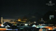 Archiv Foto Webcam Berchtesgaden: Zentrum und Hotel Edelweiss 23:00