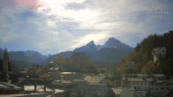 Archiv Foto Webcam Berchtesgaden: Zentrum und Hotel Edelweiss 11:00