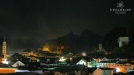 Archived image Webcam Berchtesgaden: Hotel Edelweiss 23:00