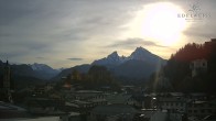 Archiv Foto Webcam Berchtesgaden: Zentrum und Hotel Edelweiss 13:00