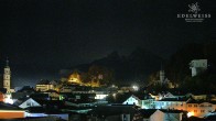 Archiv Foto Webcam Berchtesgaden: Zentrum und Hotel Edelweiss 03:00