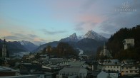 Archiv Foto Webcam Berchtesgaden: Zentrum und Hotel Edelweiss 05:00