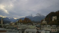 Archiv Foto Webcam Berchtesgaden: Zentrum und Hotel Edelweiss 09:00