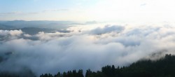 Archiv Foto Webcam Wörthersee - Aussichtsturm Pyramidenkogel 06:00