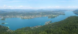 Archiv Foto Webcam Wörthersee - Aussichtsturm Pyramidenkogel 13:00