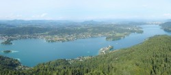 Archiv Foto Webcam Wörthersee - Aussichtsturm Pyramidenkogel 15:00