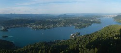 Archiv Foto Webcam Wörthersee - Aussichtsturm Pyramidenkogel 17:00