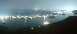 Archiv Foto Webcam Wörthersee - Aussichtsturm Pyramidenkogel 01:00