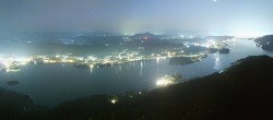Archiv Foto Webcam Wörthersee - Aussichtsturm Pyramidenkogel 03:00