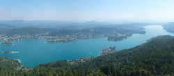 Archiv Foto Webcam Wörthersee - Aussichtsturm Pyramidenkogel 09:00