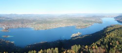 Archiv Foto Webcam Wörthersee - Aussichtsturm Pyramidenkogel 13:00