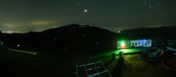 Archived image Webcam Wildkogel-Arena: Top station Wildkogel gondola 23:00