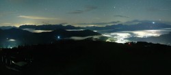 Archiv Foto Webcam Wagrain: Bergstation Flying Mozart 23:00