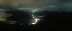 Archiv Foto Webcam Mayrhofen: Bergstation 150er Tux 23:00