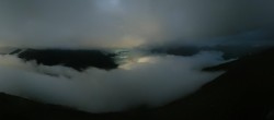 Archiv Foto Webcam Mayrhofen: Bergstation 150er Tux 01:00