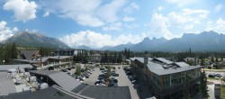 Archiv Foto Webcam Canmore - Blick über die Stadt 12:00
