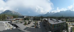 Archived image Webcam Canmore - View over the town 14:00