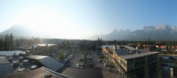 Archiv Foto Webcam Canmore - Blick über die Stadt 04:00