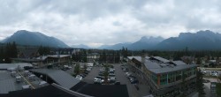 Archived image Webcam Canmore - View over the town 06:00