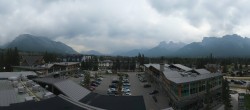 Archived image Webcam Canmore - View over the town 12:00