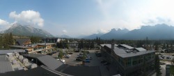 Archived image Webcam Canmore - View over the town 14:00