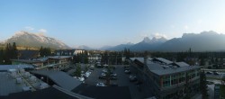 Archived image Webcam Canmore - View over the town 16:00