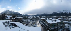 Archived image Webcam Canmore - View over the town 09:00