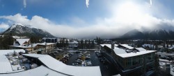 Archived image Webcam Canmore - View over the town 11:00
