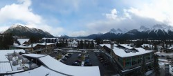 Archived image Webcam Canmore - View over the town 13:00
