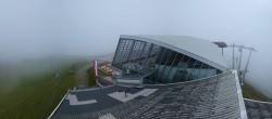 Archiv Foto Webcam Axamer Lizum: Hoadl-Haus und Bergstation Olympiabahn 07:00