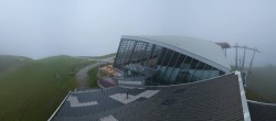 Archiv Foto Webcam Axamer Lizum: Hoadl-Haus und Bergstation Olympiabahn 09:00