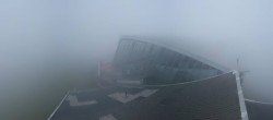 Archiv Foto Webcam Axamer Lizum: Hoadl-Haus und Bergstation Olympiabahn 13:00